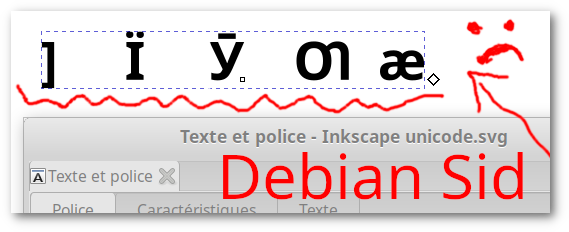 Miniature capture Debian Sid