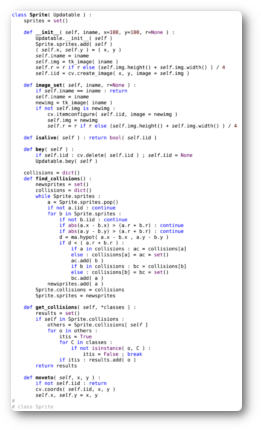 extrait code