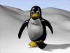 Tux3Dbe1 Blender JPG